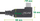 Kabllo USB InLine USB4, USB C 240W 40Gb/s, 8K 60Hz, 1m, e zezë