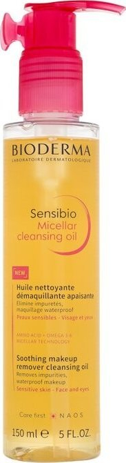 Vaj pastrues fytyre Bioderma Sensibio Micellar Cleansing Oil, 150ml, për lëkurë të ndjeshme
