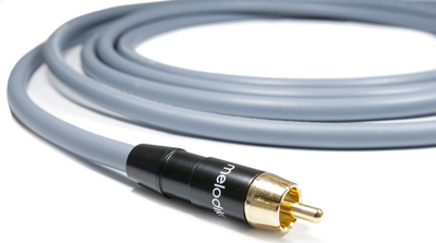 Kabull audio Melodika RCA në RCA, 9m, gri