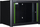 Kabinet rack muri Lanview RWM06U56BL, 6U, me derë xhami, ngjyrë e zezë