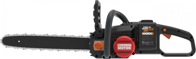 Sharrë elektrike me bateri Worx WG385E.9, 40 cm, 2x20V, portokalli