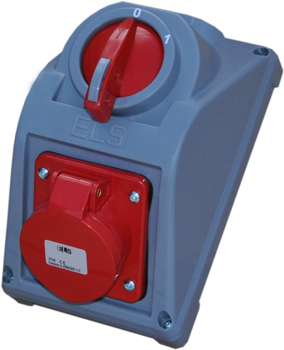 Bord за распределба Polish Pro Power Distribution Board Set 16/5, 400V, IP44, сив