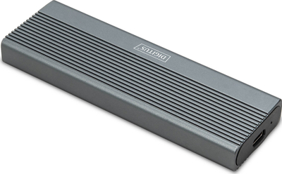 Kuti e jashtme për SSD M.2 Digitus DA-71154, SATA 6Gbps, USB 3.0, ngjyrë argjendi