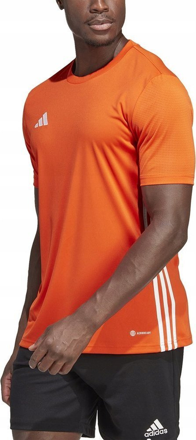 Bluzë sportive adidas Table 23 Jersey M IB4927, poliestër i ricikluar, teknologji Aeroready, e bardhë