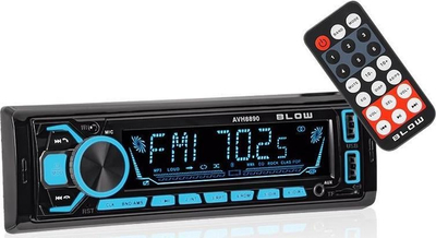 Radio makine Blow AVH-8890, 1DIN, Bluetooth USB microSD, e zezë