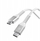 Kabllo USB C Spigen Essential EB10010CCA, 100W, 1m, e bardhë