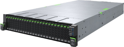 Server rack Fujitsu PRIMERGY RX2540 M7, 2U, Intel Xeon Gold, gri