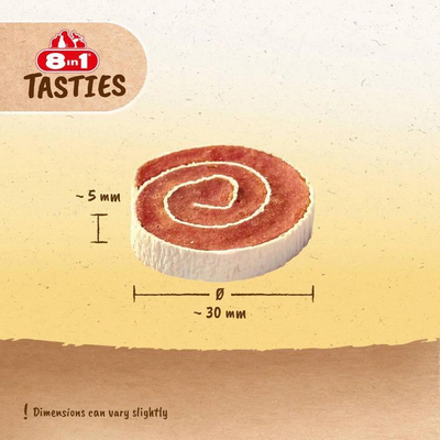 Shujta snacks për qen 8in1 Snack Tasties Sushi Rolls, pa gluten, 85g