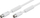 Kabllo antene Wentronic Goobay 50725, IEC coax, 5 m, e bardhë