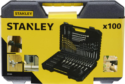 Set turjelash dhe majash Stanley STA7205, në kasetë, 100 pjesë