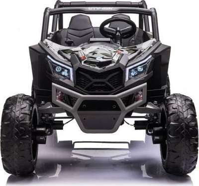 Makina elektrike për kalamaj LEAN Toys UTV MX Buggy, 2 ulse, deri 50 kg, kamuflazh
