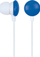 Kufje in ear Gembird Candy MHP EP 001 B, 3.5mm, kabllo 0.9m, të bardha blu