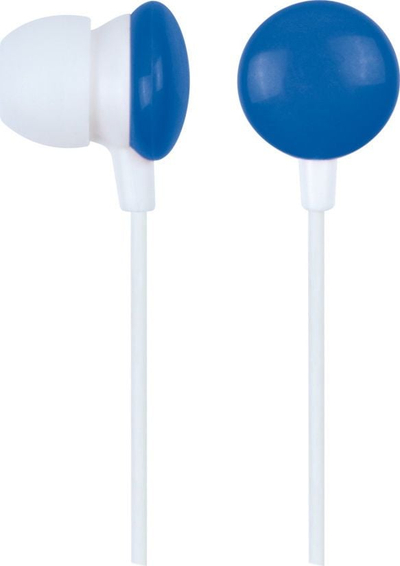 Kufje in ear Gembird Candy MHP EP 001 B, 3.5mm, kabllo 0.9m, të bardha blu