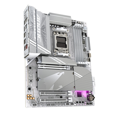 Pllakë amë Gigabyte X870 Aorus Elite WIFI7 Ice (Socket AM5) DDR5 ATX, e bardhë