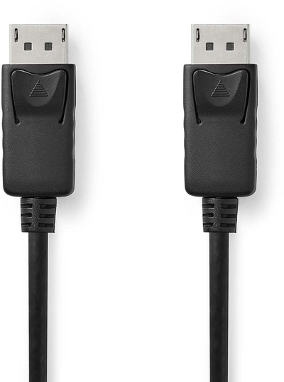 Kabllo Nedis DisplayPort, 2m, 4K 60Hz, e zezë