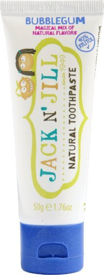 Pastë dhëmbësh Jack NJill, Bubblegum Xylitol, 50g