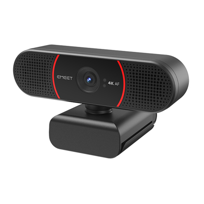 Webcam EMEET C960, 4K UHD, autofokus PDAF, me tripod, e zezë