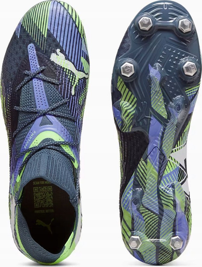 Patika futbolli Puma Future Ultimate SG, terren i butë, me vida, shumëngjyrëshe