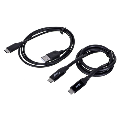 Stacion lidhës UNITEK D1079A, USB me kabllo, i zi