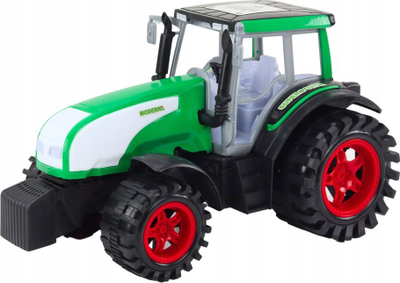 Lodër traktor bujqësor Green, mekanizëm me shtytje, 35 cm, i gjelbër