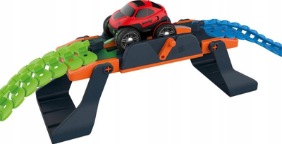 Aksesor pistë garash Smoby FleXtreme Pit Stop, 2 në 1, 38 cm, portokalli e zezë