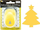 Grus dekorativ për letër Dalprint Christmas Tree, 25 mm, i verdhë