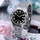 Orë dore Casio LTP1308D-1BV për goca, çelik inox, 50m kundra ujit, e zezë