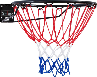 Kosh basketbolli GCS për jashtë, portativ, i kuq