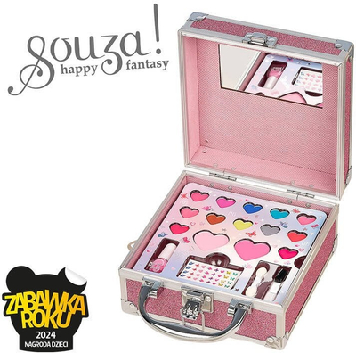 Кутија за шминка Souza Makeup Case, мала, за девојчиња, повеќебојна