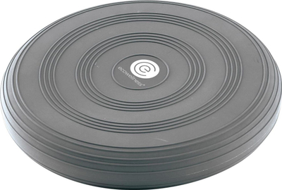 Disk balancues Ecowellness QB 014, PVC, diametër 33 cm, gri