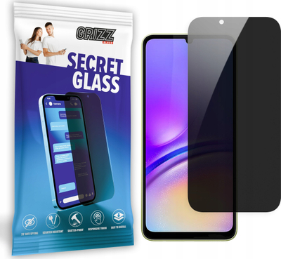 Qelq mbrojtës privatësie GrizzGlass SecretGlass për Samsung Galaxy A05s, privatësi, xham i fortë, transparent