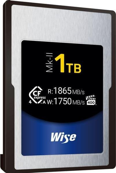 Kartë memorje Wise Advanced CFX4 A1024M2, CFexpress 4.0 Type A, 1TB, e zezë