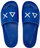 Sandale burra Sun68 Slippers Logo, me logo, blu