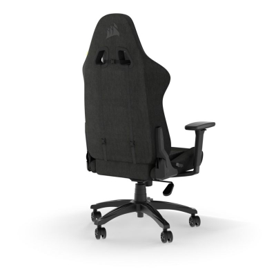Гејминг столица Corsair TC100 Relaxed, ергономска, leatherette, црна
