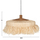 Llambë tavani cilindrik sisal 80×80×45 cm (HM7790)