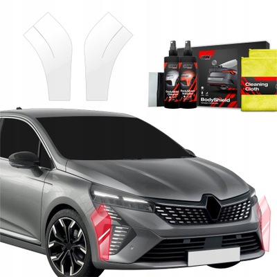 Folie mbrojtëse bumper 2in1 Renault Clio 2023-2024, transparente