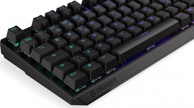 Tastierë Endorfy Thock TKL Wireless, mekanike Kailh Red Box, RGB, e zezë
