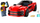 Set lodër LEGO City Red Sports Car 60448, makinë sportive, ngjyrë e kuqe