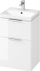 Kabinet banjoje Cersanit City S801-421, 50.5 cm, me lavaman, i bardhë
