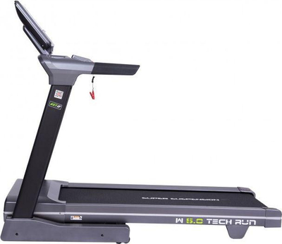 Trampolinë elektrike EB FIT W5.0 Tech Run, ekran 10.1", kapacitet 130kg, e zezë