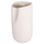 Dekor tavoline qeramike Glaze 15,2x15x30Hcm (HM4607.01), bardhë