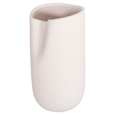 Dekor tavoline qeramike Glaze 15,2x15x30Hcm (HM4607.01), bardhë