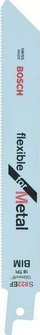 Tehe sharrë reciproke Bosch S922EF, prerje metal, set 2 copë