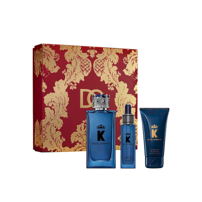 Set Dolce & Gabbana K, Eau De Parfum 100 ml + Vaj i mjekrrës 25 ml + Xhel dushi