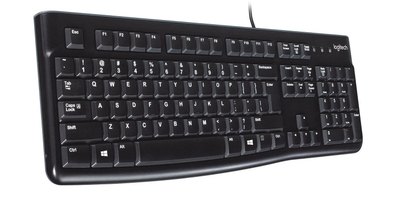 Tastierë Logitech K120, USB, e zezë