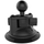 Mbajtës me kupë thithëse RAM Mount RAM-B-224-1U, për xham dhe pult, top B-size 1", i zi