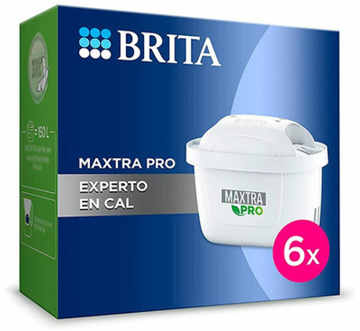 Filterë uji Brita Maxtra Pro Limescale Expert, set 6 copë, 150L