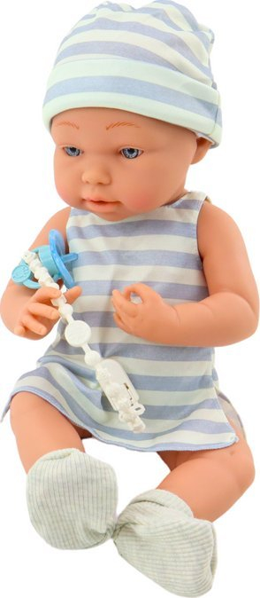 Kukull LEAN Toys me rroba, aksesorë lojërash, multingjyrëshe