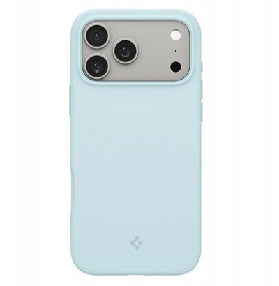 Kuti mbrojtëse Spigen Silicone Fit MagSafe për iPhone 17 Pro Max, silikon, Mute Blue