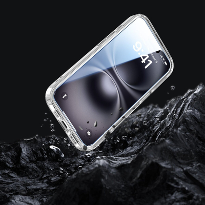 Set mbrojtës 4smarts Premium 360 për iPhone 17 Pro, MagSafe, transparent